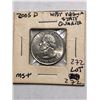 Image 1 : 2005 D West Virginia State Quarter MS Plus High Grade