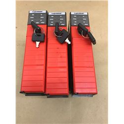 (3) ALLEN BRADLEY 1756-L62S B PROCESSOR  MODULE
