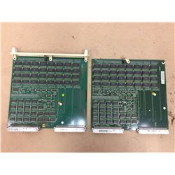 (2) ABB 3BSC 980 006 R109 Memory Expansion Boards