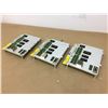 Image 1 : (3) ABB DSQ331 3HAB 7215 Safety Board Panel Assembly
