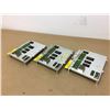 Image 1 : (3) ABB DSQ331 3HAB 7215 Safety Board Panel Assembly