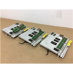 (3) ABB DSQ331 3HAB 7215 Safety Board Panel Assembly