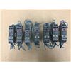 Image 1 : Lot of 7 ABB RT9 24VDC Safety Relay