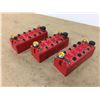 Image 1 : (3) Allen-Bradley 1732-IB8XOBV4 Guard I/O 16 Point Digital Comb Modules