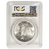 Image 2 : 1922 $1 Peace Silver Dollar Coin PCGS MS65