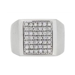 14KT White Gold 0.67ctw Diamond Ring