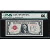 Image 1 : 1928 $1 Legal Tender Note PMG 66EPQ