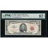 Image 1 : 1963 $5 Legal Tender Star Note PMG 67EPQ