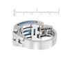 Image 2 : 14KT White Gold 2.32ct Turquoise and Diamond Ring