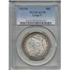 Image 1 : 1819/8 Capped Bust Half Dollar Coin PCGS AU58