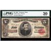 Image 1 : 1891 $5 Treasury Note PMG 30