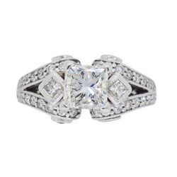 18KT White Gold 2.32ctw Diamond Ring