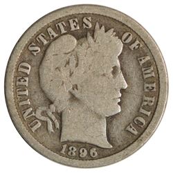 1896-O Barber Dime Coin