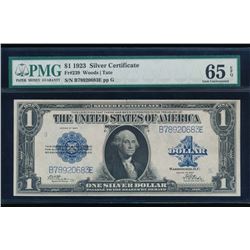 1923 $1 Silver Certificate PMG 65EPQ