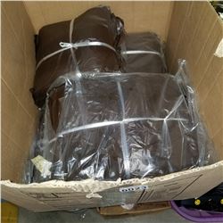 BOX OF NEW STRONG PLASTIC BAGS