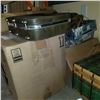Image 1 : 2 BOXES AND CASE OF SHOP SUPPLIES, MARKING CHALK, AND TOOLS