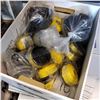 Image 1 : BOX OF NEW RESPIRATOR MASKS W/ CARTRIDGES