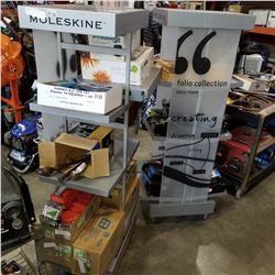 2 ROLLING DISPLAY UNITS