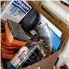 Image 2 : BOX OF TOOLS INCLUDING BLACK AND DECKER SANDER POLISHER