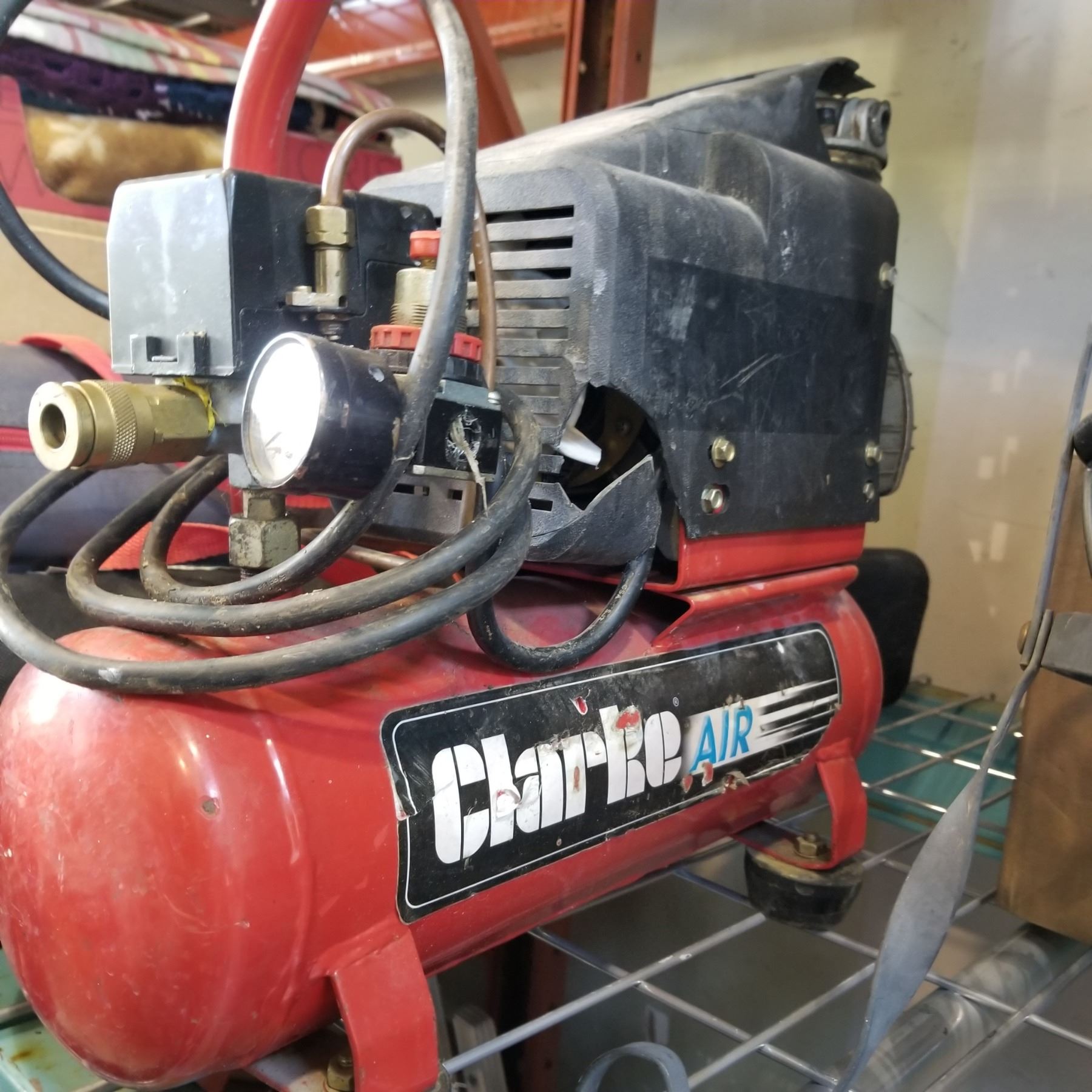 CLARKE AIR COMPRESSOR
