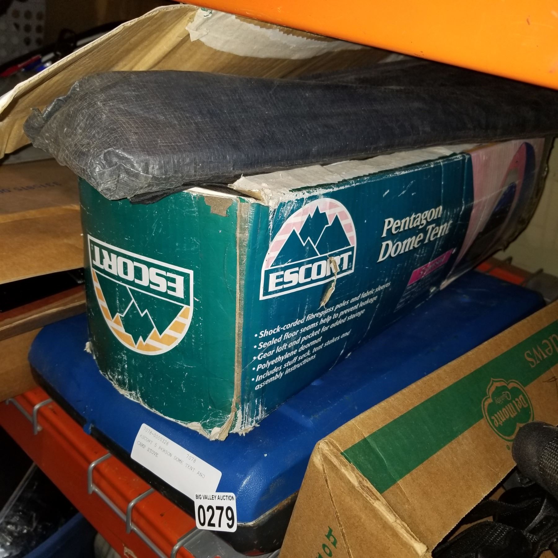ESCORT 5 PERSON DOME TENT AND CAMP STOVE escort-5-person-dome-tent-and-camp-stove