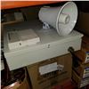 Image 1 : SECURTY ALARM PANEL AND SIREN AND BOX OF 1000 PEAT PLANT PELLETS