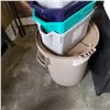 Image 3 : GARBAGE CAN AND 4 MOP BUCKETS