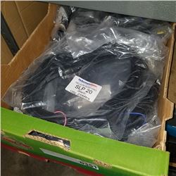 TRAY OF HEAT SHINK SLEEVING