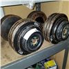 Image 1 : 2 75LB DUMBELLS