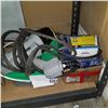 Image 1 : 6 BOXES OF 1-1/2" STAPLES AND 1200PC DECK SCREWS AND 3M ADHESIVE GUN ELECTRIC/AIR