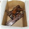 Image 2 : TWO VINTAGE WOOD HAND PLANERS