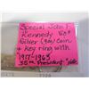 Image 2 : SPECIAL JOHN F KKENNEDY 50C SILVER COIN AND KEY RING WITH PLATE INSCRIBED 1917-1963 35TH PRESIDENT