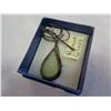 Image 2 : TURQUOISE NECKLACE AND ROMAN GLASS PENDANT ON CHAIN