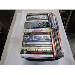 BOX OF DVDS