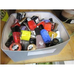 BOX OF NAIL POLISH