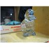 Image 3 : TRAY OF COLLECTIBLES, GLASS DUCK, AND SMALL CASE OF JEWELLERY