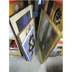 GILT FRAMED PAINTING