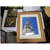 Image 2 : LOT OF ETCHED ART AND FIRST NATIONS TOTEM POLE PICTURE