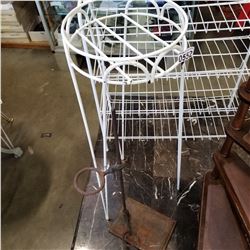 2 PLANTER STANDS