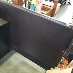 LEATHER BED FRAME