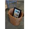 Image 1 : WICKER HAMPER W/ CONTENTS