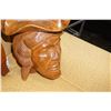 Image 3 : WOOD CLOCK AND CARVING
