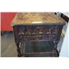 Image 2 : CARVED 4 DRAWER ENDTABLE