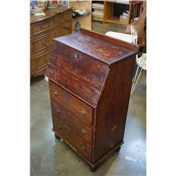 ANTIQUE DROP FRONT DESK