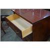 Image 3 : 3 DRAWER MAHOGANY FINISH DRESSER