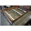Image 5 : FLOOR MODEL ASHLEY NATURAL WOOD LOOK QUEENSIZE BEDFRAME - RETAIL $1999