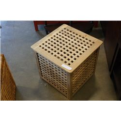 MAPLE LIDDED BASKET