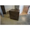 Image 1 : NEW MODERN ASHLEY 2 DRAWER NIGHTSTAND - RETAIL $249