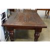 Image 3 : VINTAGE INDONESIAN DISTRESSED WOOD COFFEE TABLE