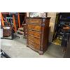 Image 1 : ASHLEY MILLENIUM FLOOR MODEL 5 DRAWER CHEST OF DRAWERS, RETAIL $1699